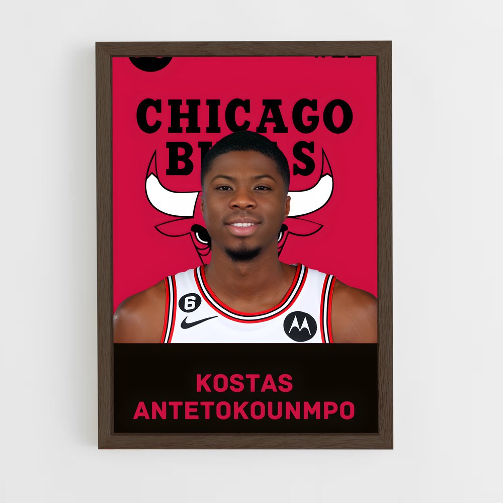 Poster Bulls en Force – affiche Basketball (vue 5)
